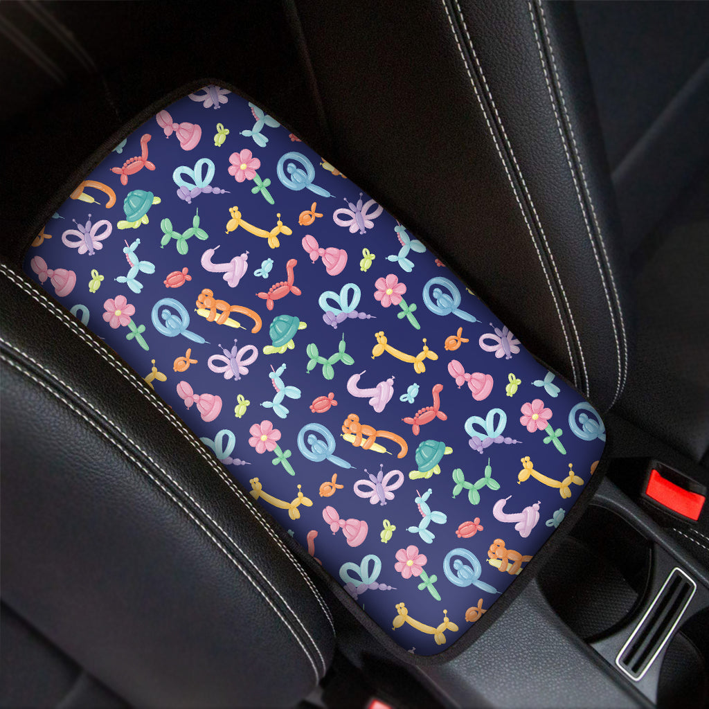 Animal Balloon Pattern Print Car Center Console Cover