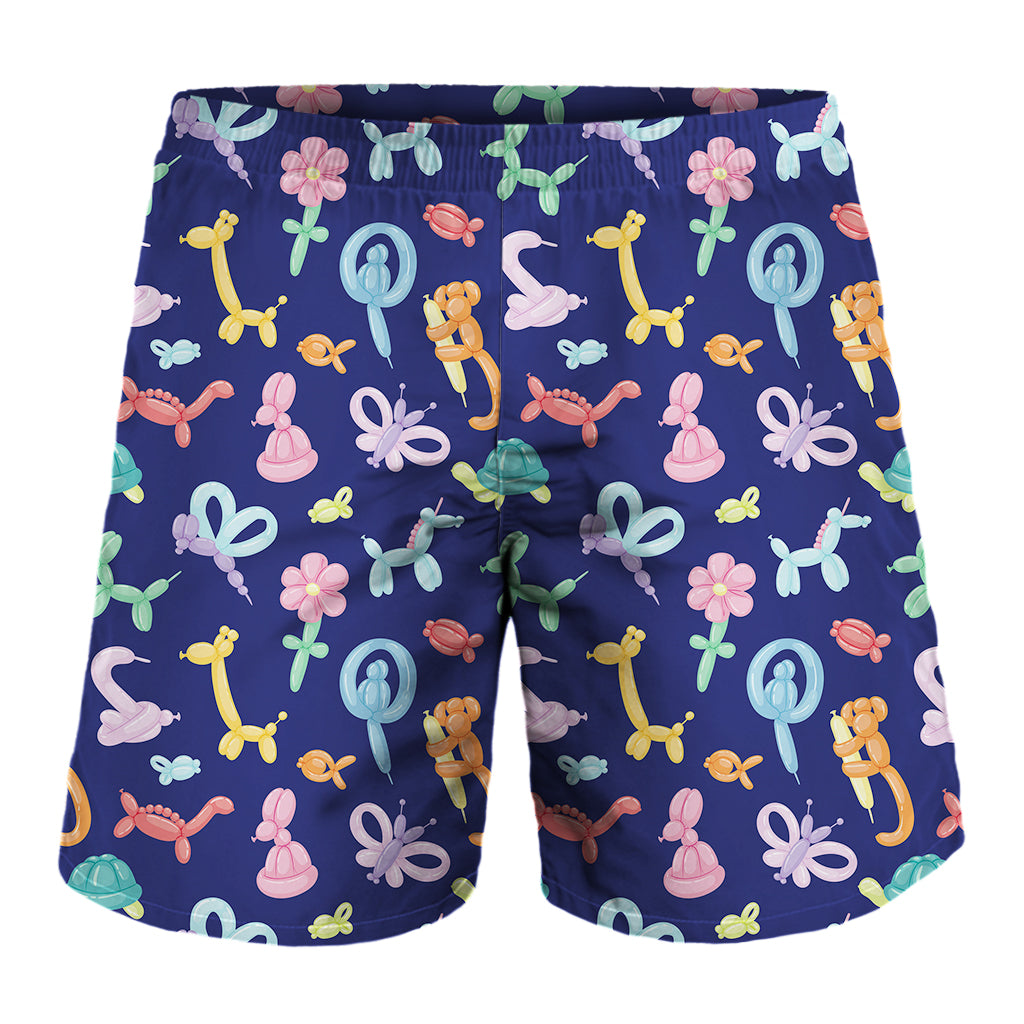 Animal Balloon Pattern Print Men's Shorts