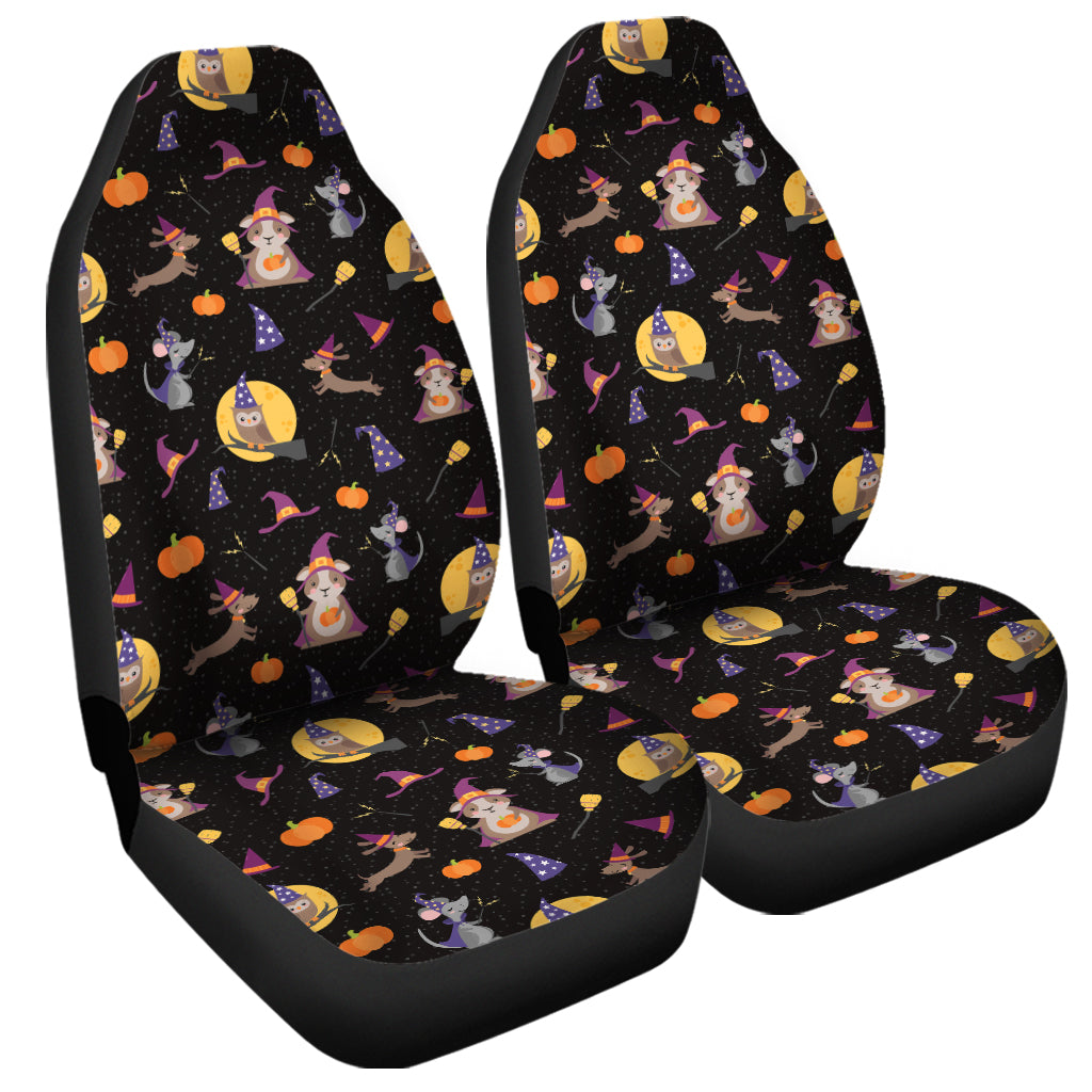 Animal Wizard Pattern Print Universal Fit Car Seat Covers