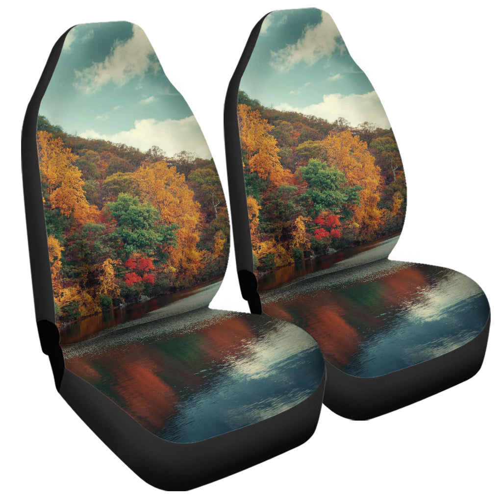 Autumn Lake Print Universal Fit Car Seat Covers