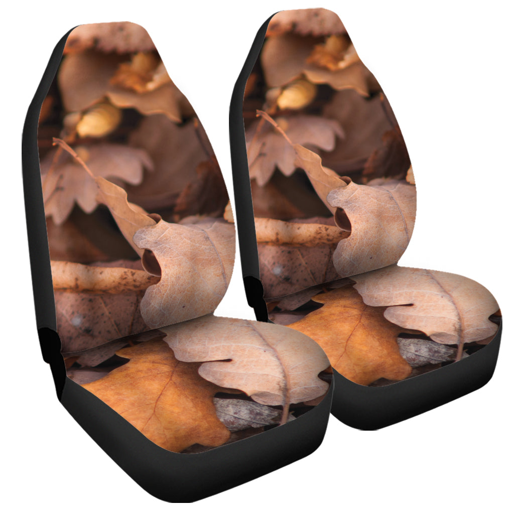 Autumn Oak leaf Print Universal Fit Car Seat Covers
