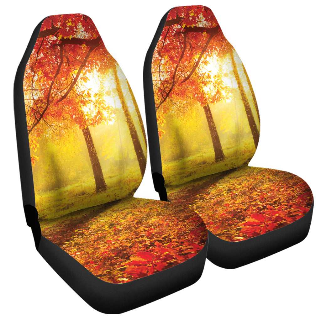 Autumn Trees Print Universal Fit Car Seat Covers