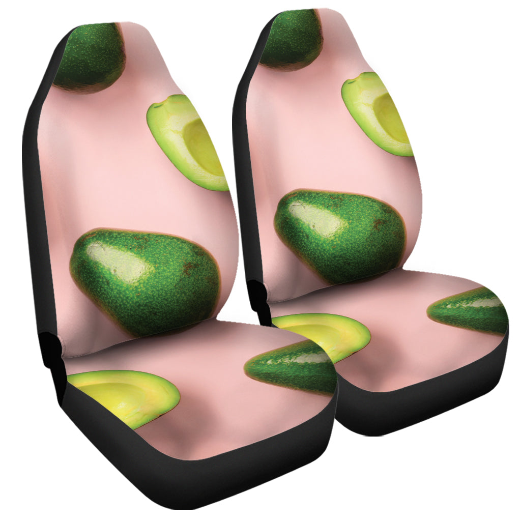 Avocado Cut In Half Pattern Print Universal Fit Car Seat Covers