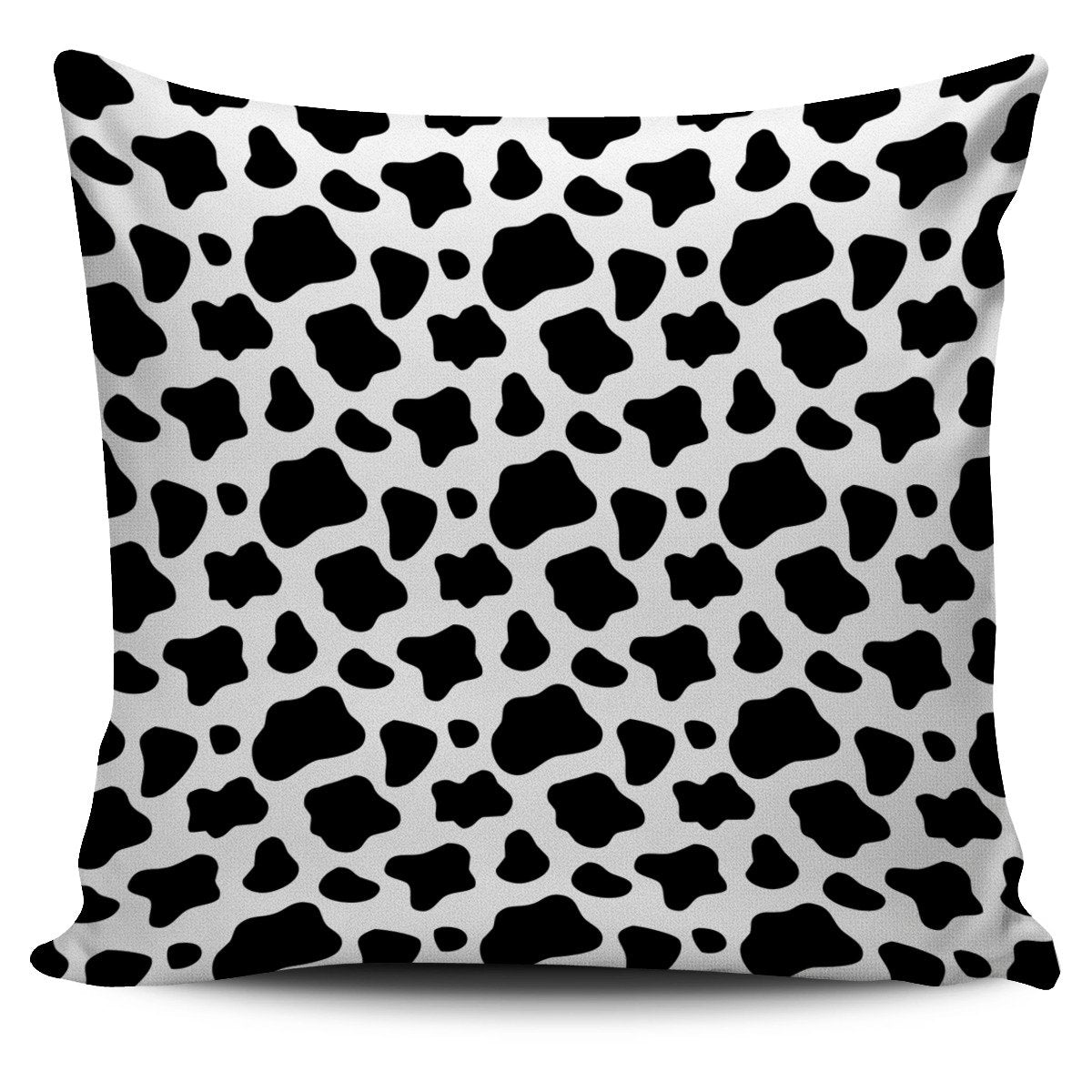 Black And White Cow Print Pillow Cover