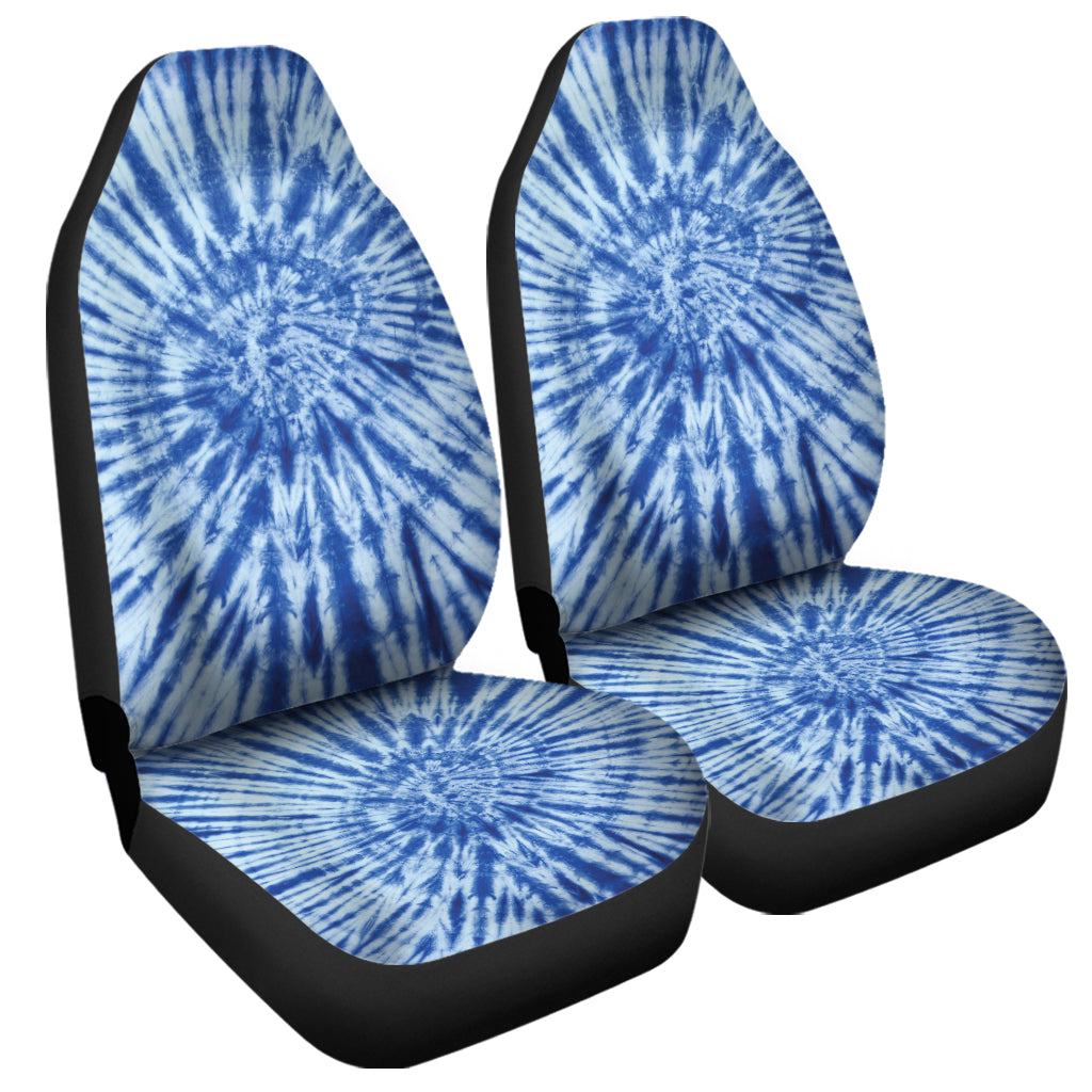 Blue Tie Dye Print Universal Fit Car Seat Covers