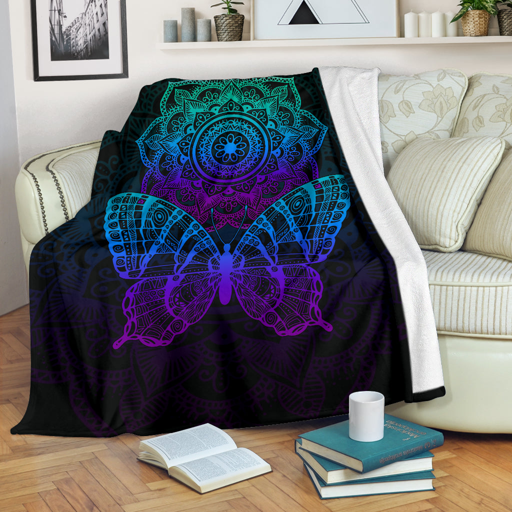 Butterfly Mandala Blanket