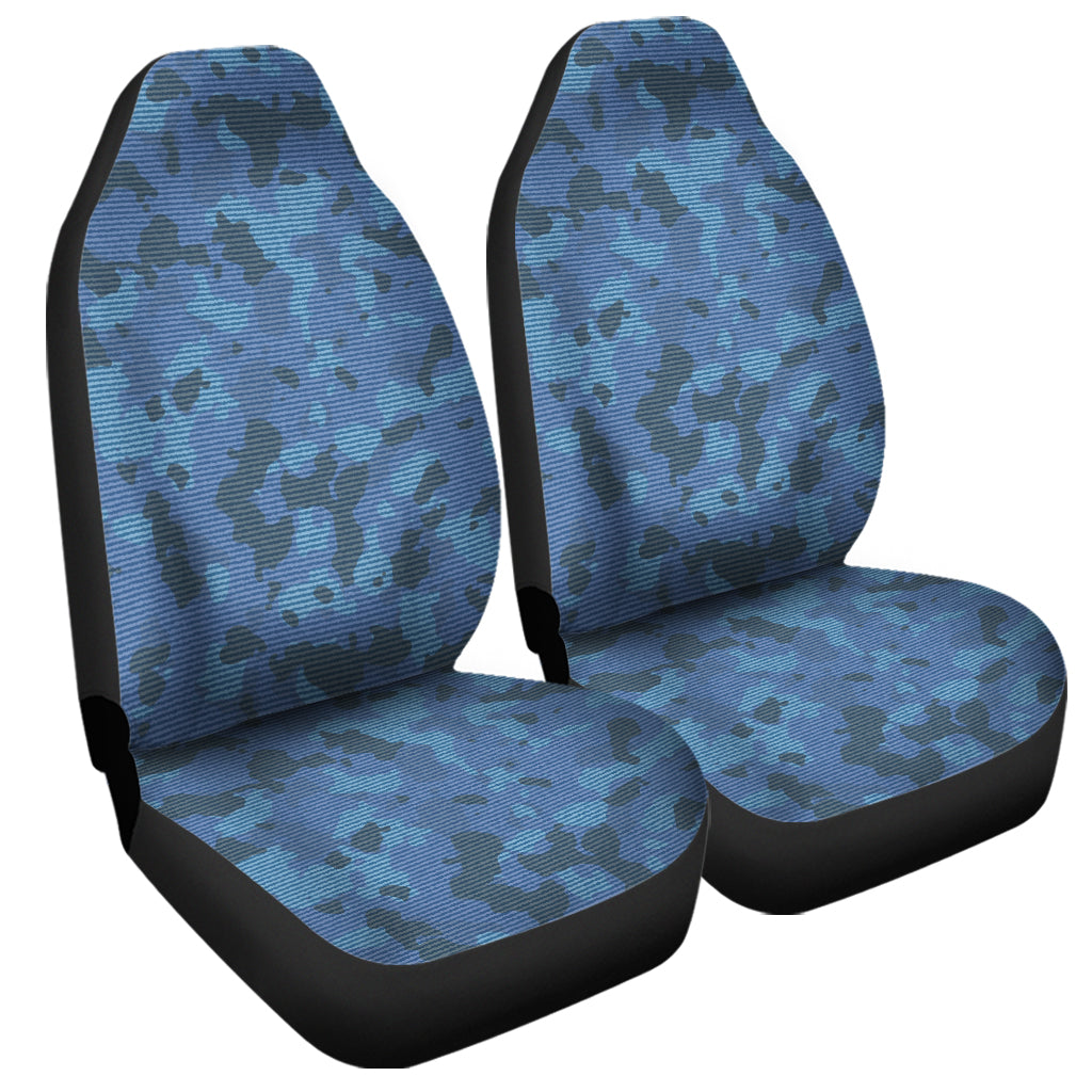 Camouflage Denim Jeans Pattern Print Universal Fit Car Seat Covers