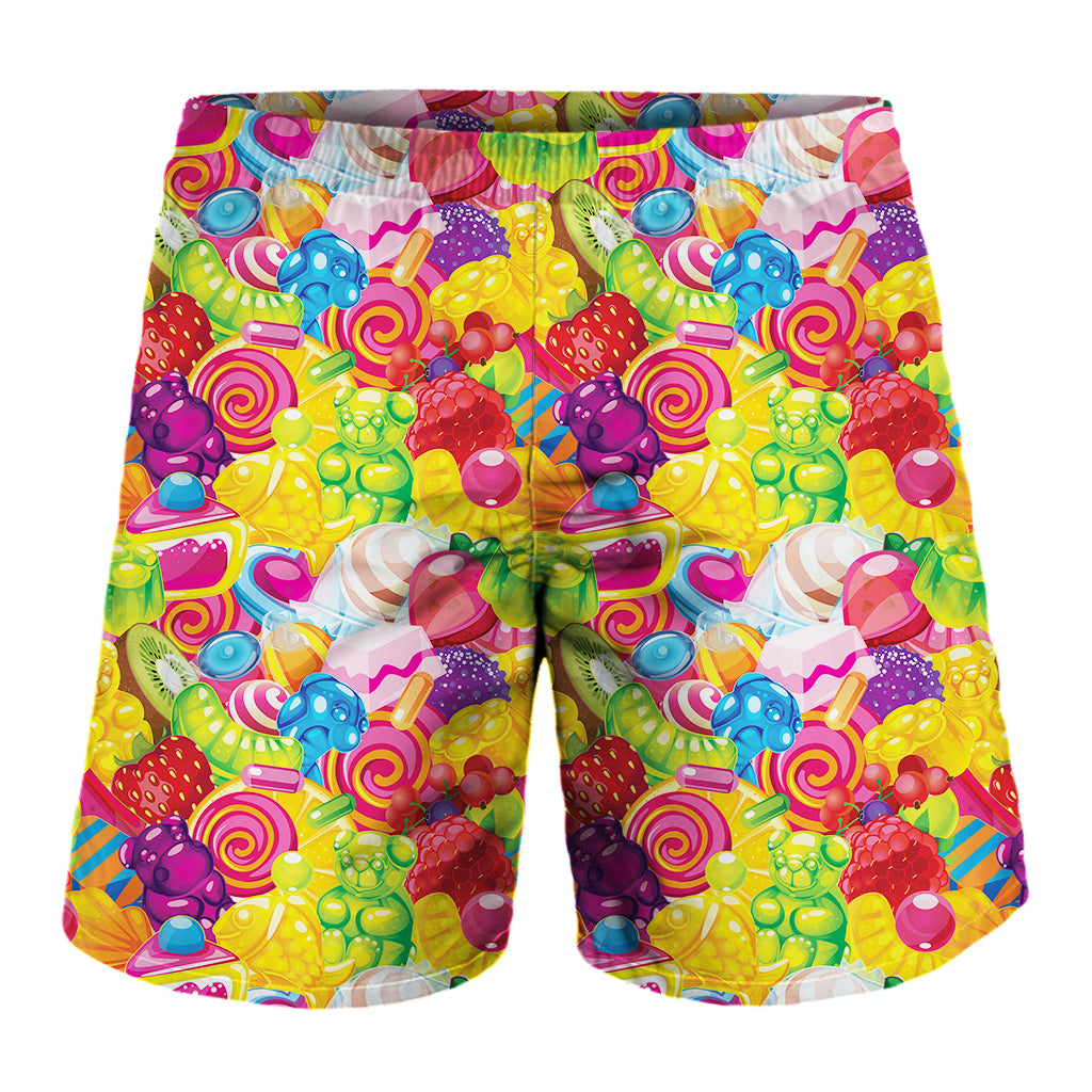 Candy And Jelly Pattern Print Men's Shorts