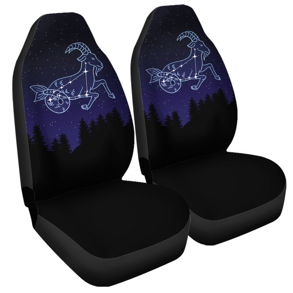 Capricorn Constellation Print Universal Fit Car Seat Covers