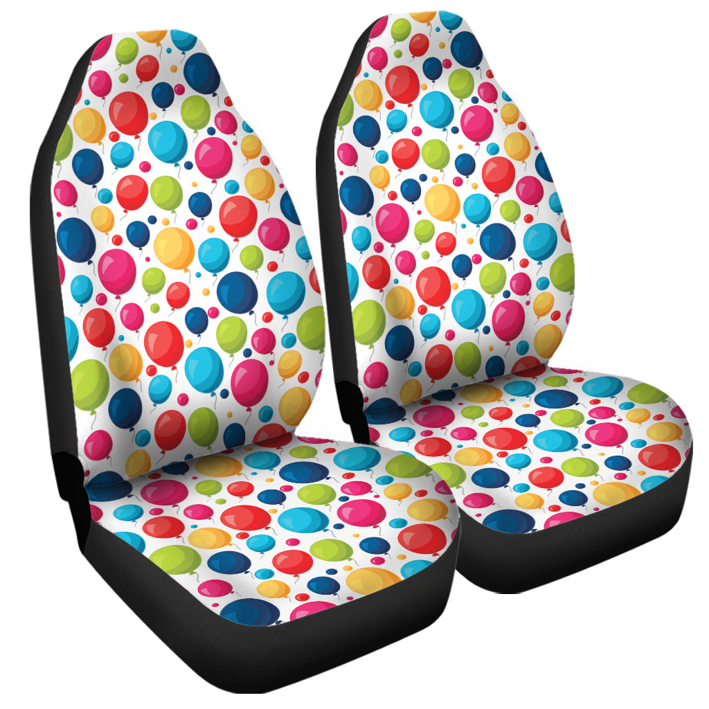 Cartoon Balloon Pattern Print Universal Fit Car Seat Covers