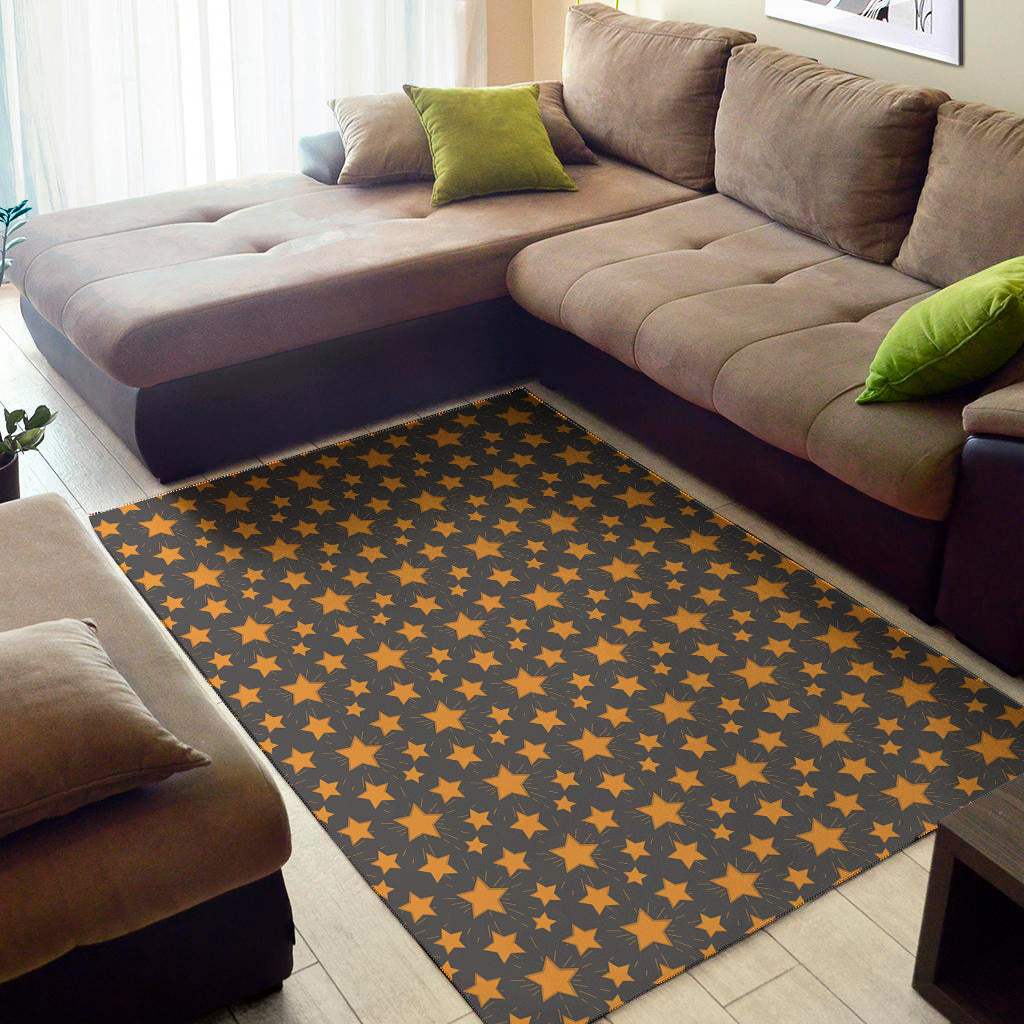 Cartoon Star Pattern Print Area Rug