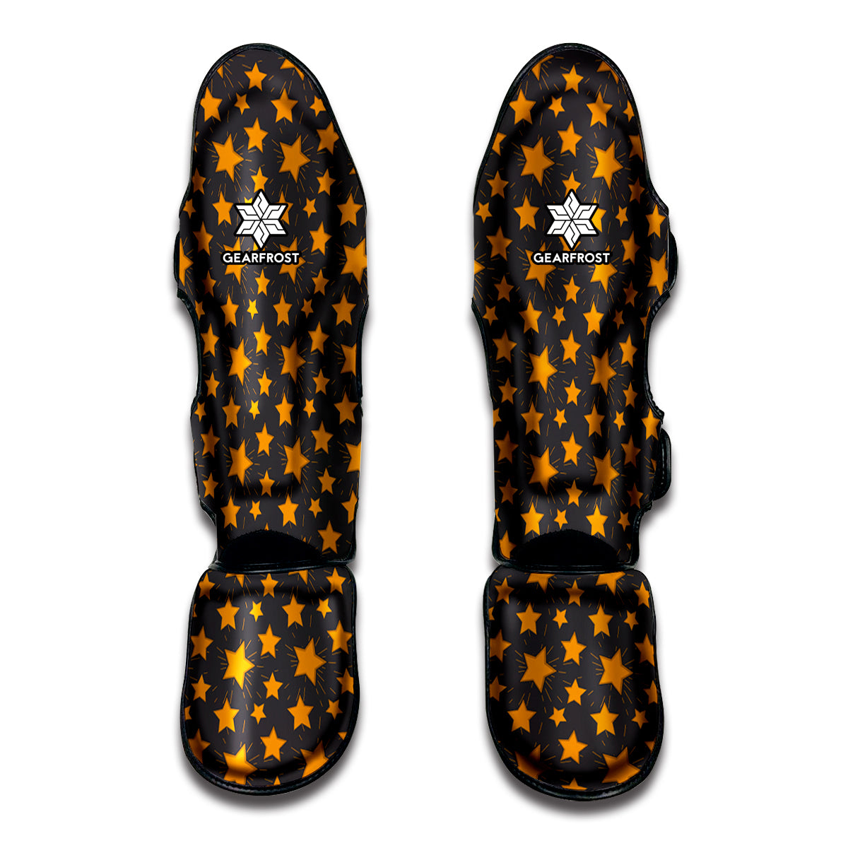 Cartoon Star Pattern Print Muay Thai Shin Guards