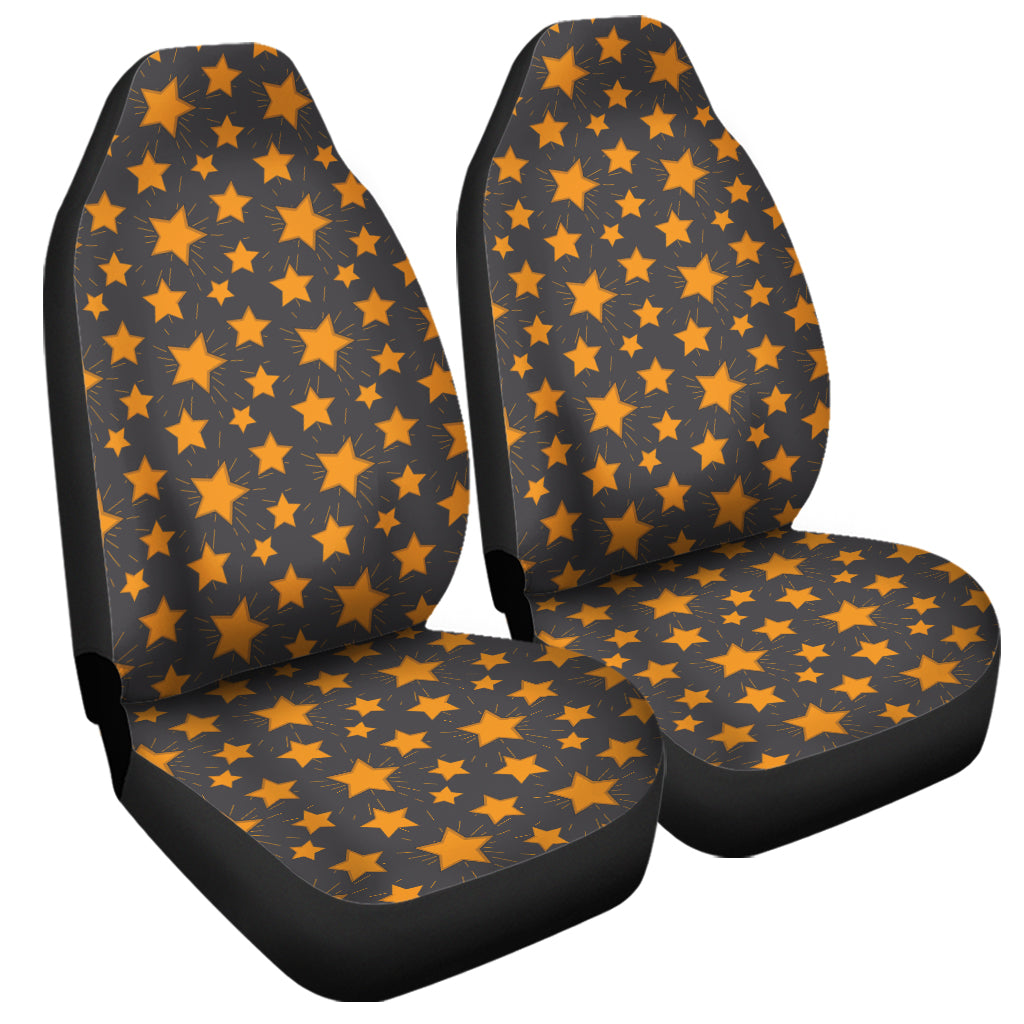 Cartoon Star Pattern Print Universal Fit Car Seat Covers