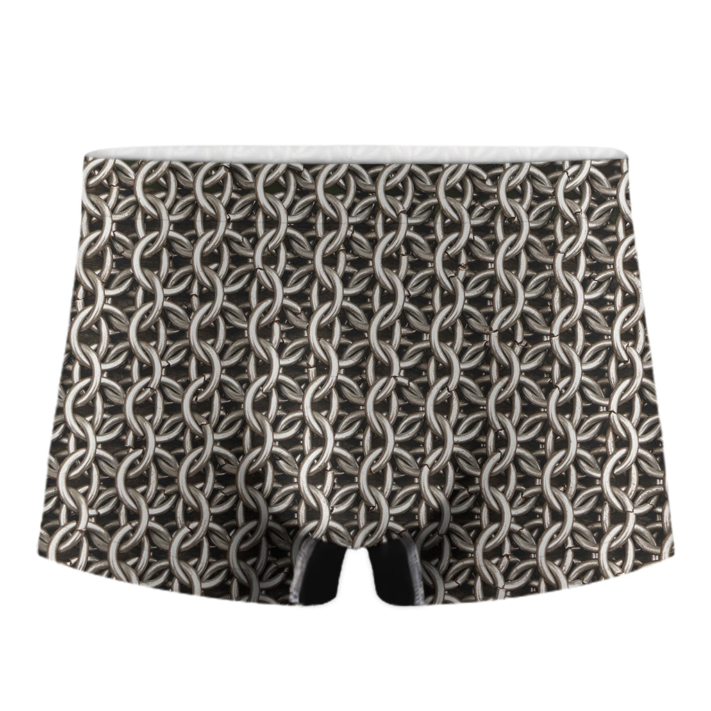 Chainmail Ring Print Men's Boxer Briefs