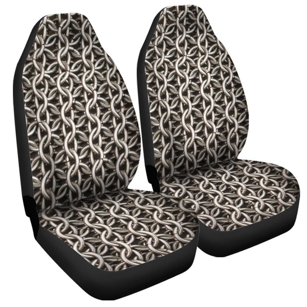 Chainmail Ring Print Universal Fit Car Seat Covers