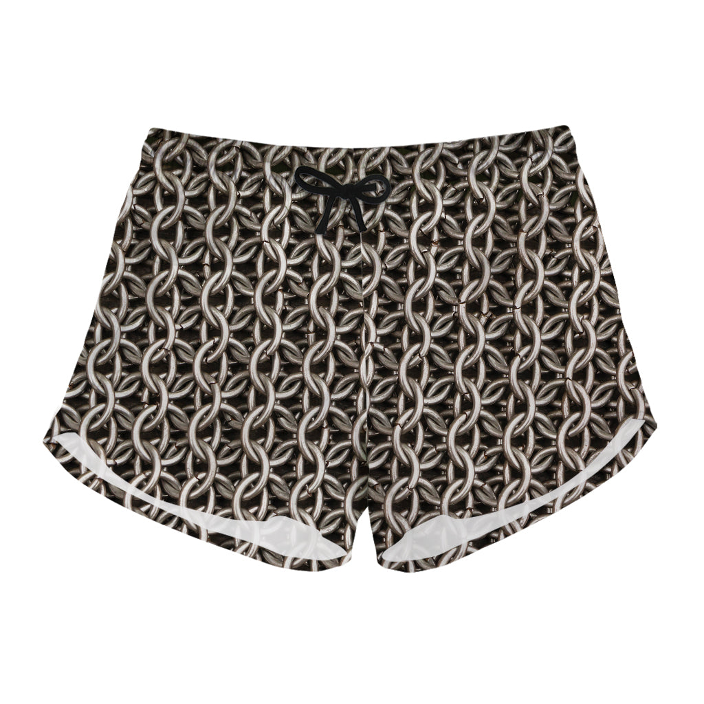 Chainmail Ring Print Women's Shorts