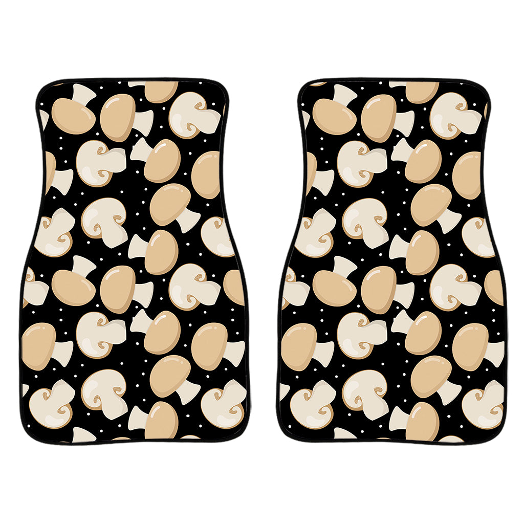 Champignon Mushroom Pattern Print Front Car Floor Mats