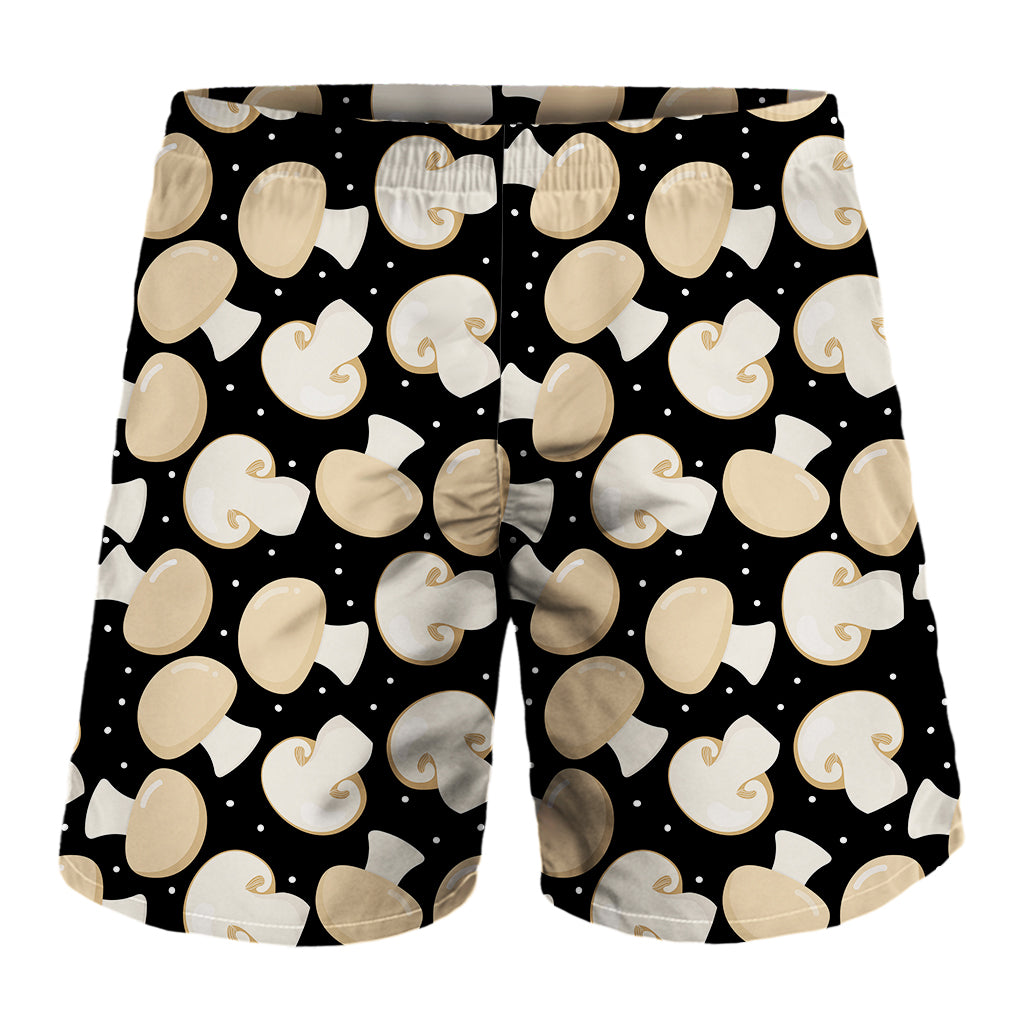 Champignon Mushroom Pattern Print Men's Shorts