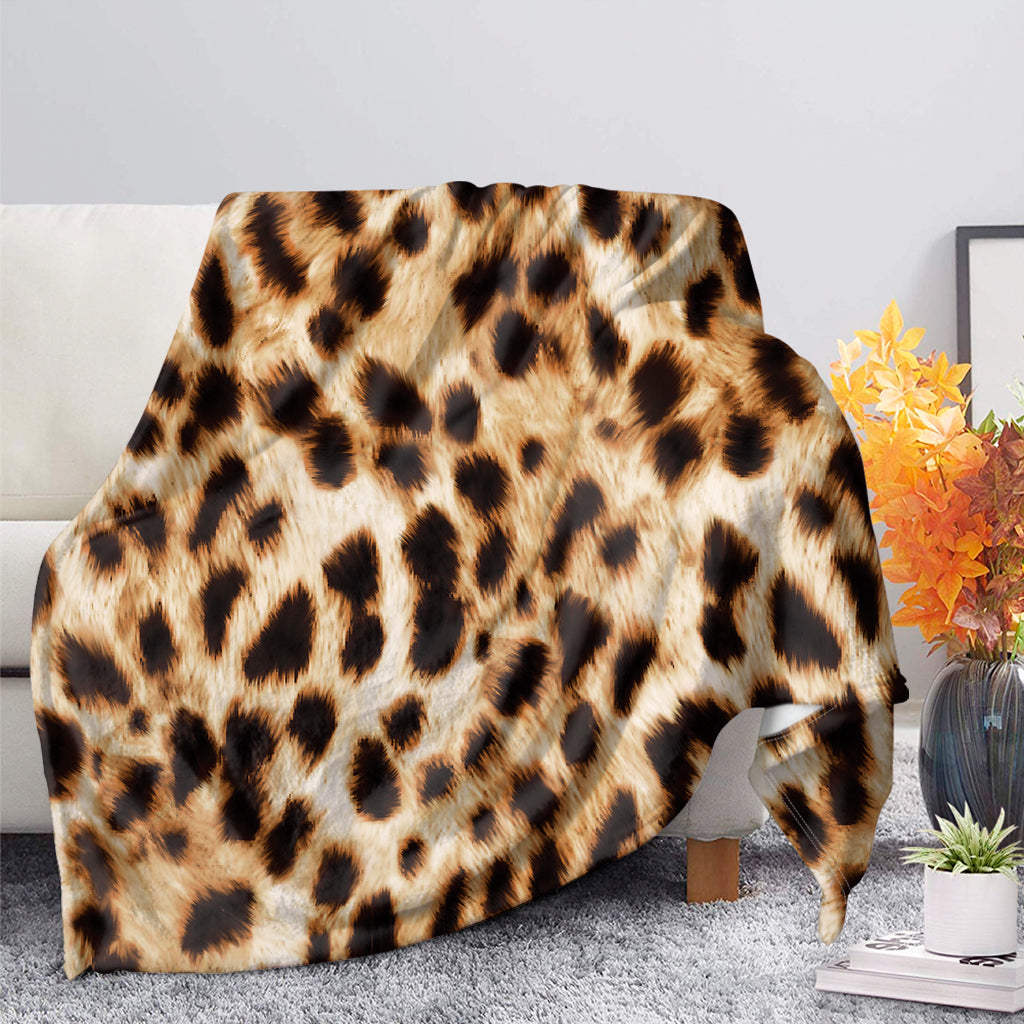 Cheetah Print Blanket