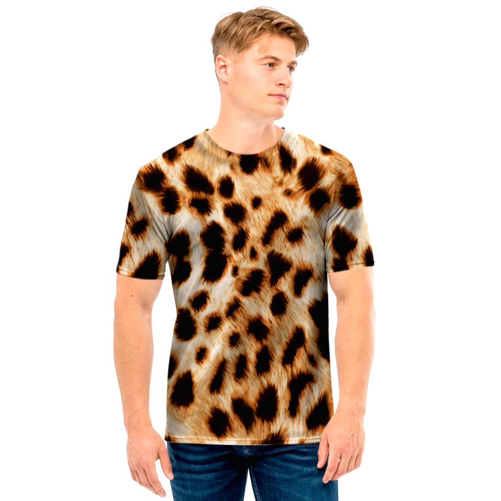 Cheetah Print Men's T-Shirt