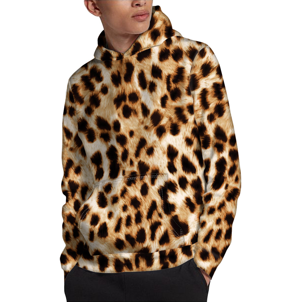 Cheetah Print Pullover Hoodie