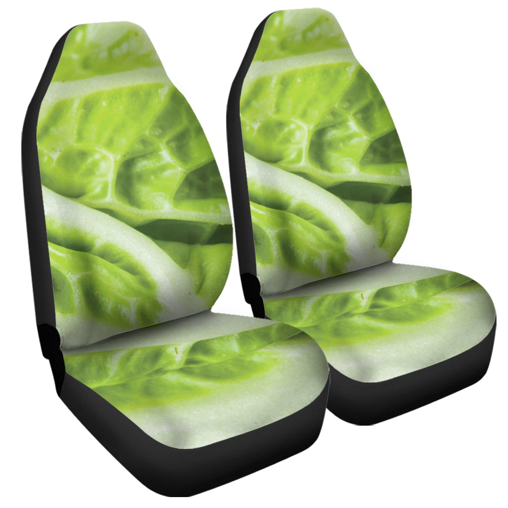 Chinese Cabbage Leaf Print Universal Fit Car Seat Covers