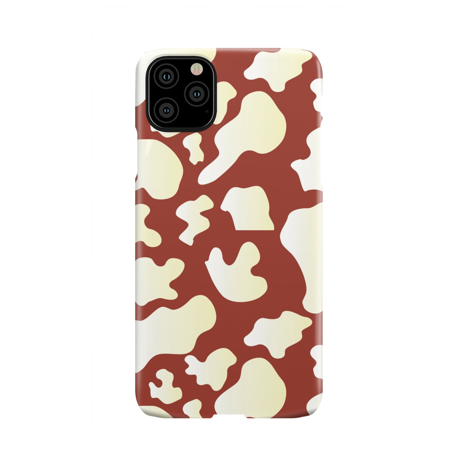 Chocolate And Milk Cow Print Phone Case