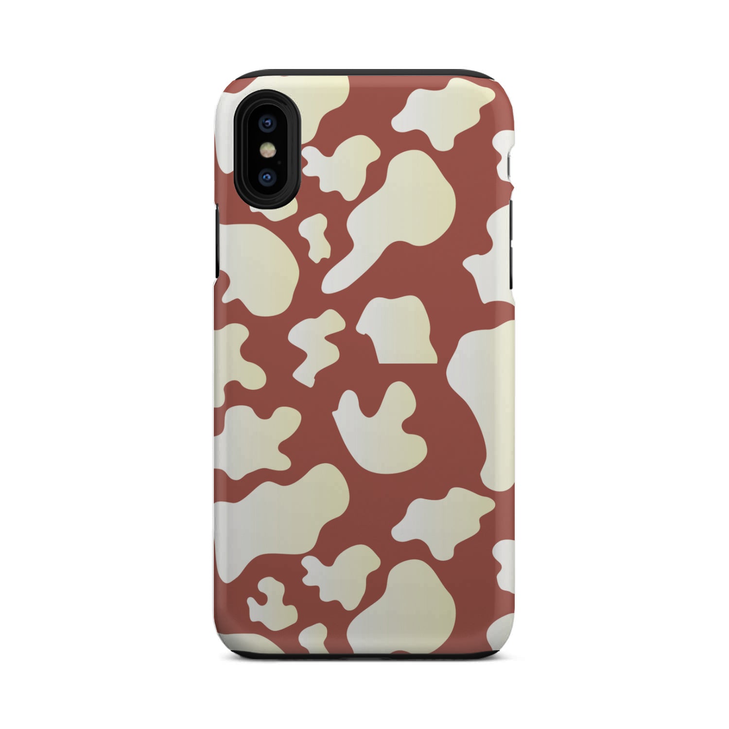 Chocolate And Milk Cow Print Tough Phone Case