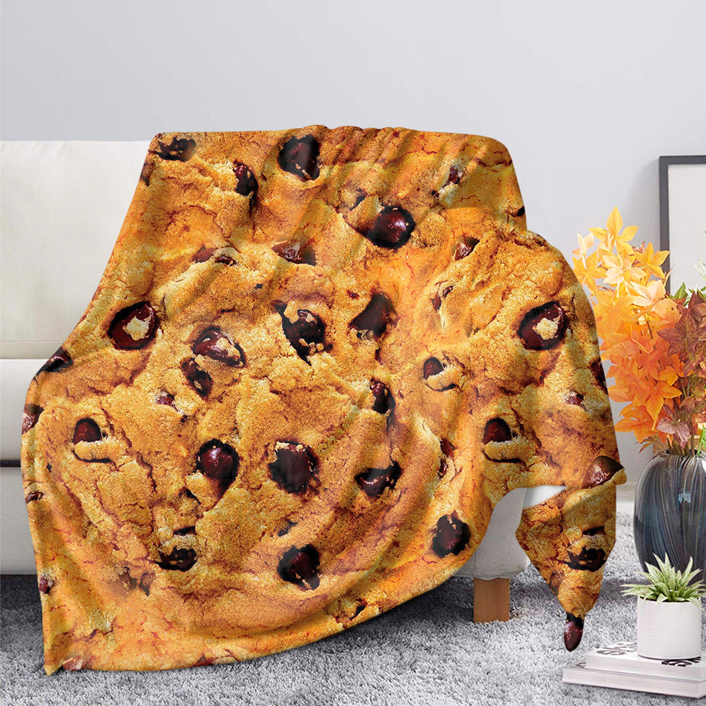 Chocolate Chip Cookie Print Blanket