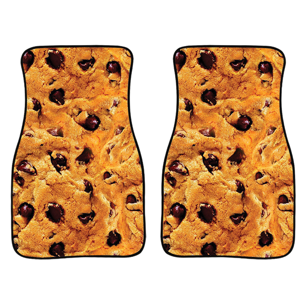 Chocolate Chip Cookie Print Front Car Floor Mats