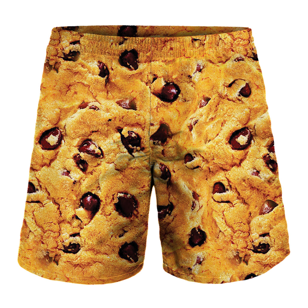 Chocolate Chip Cookie Print Men's Shorts