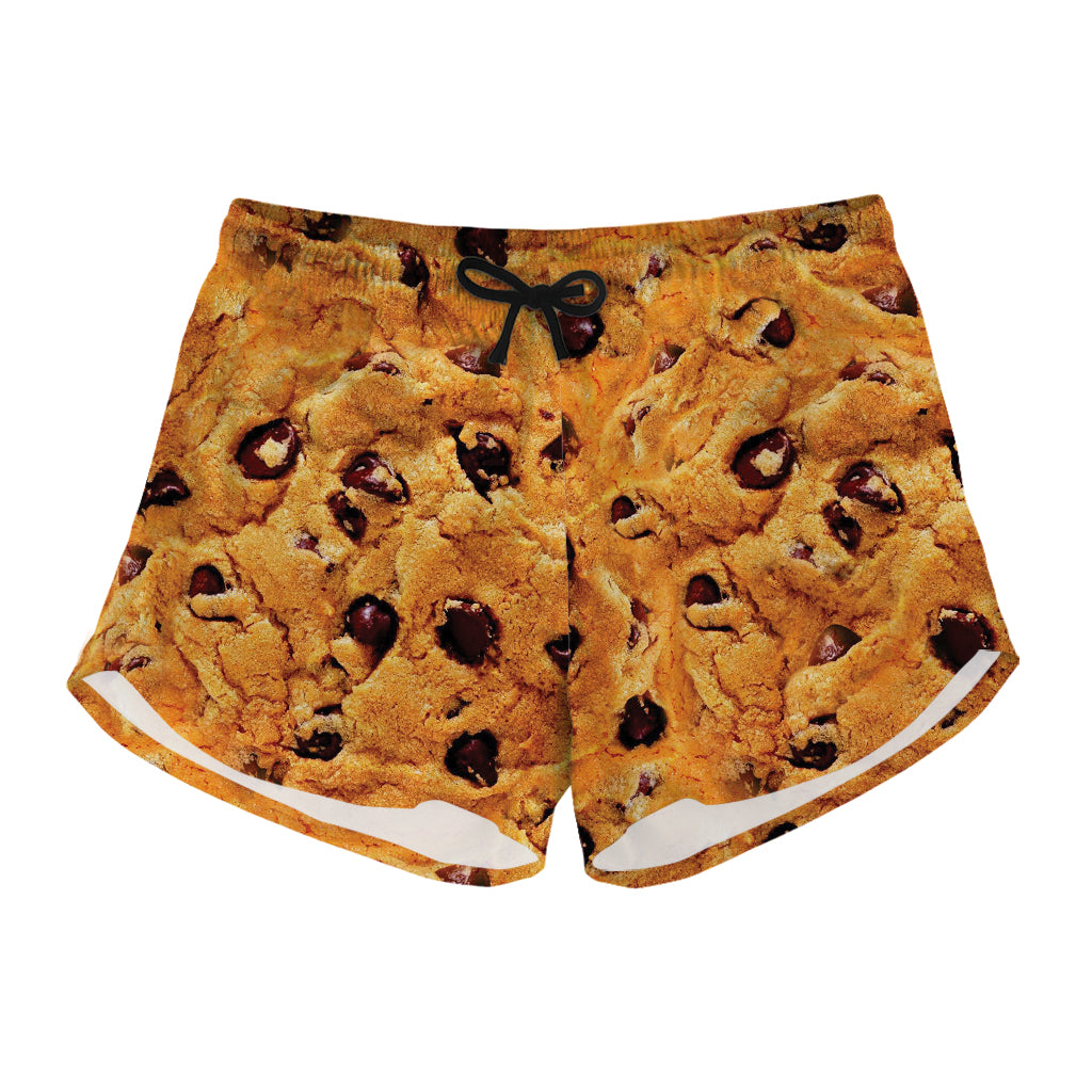 Chocolate Chip Cookie Print Women's Shorts