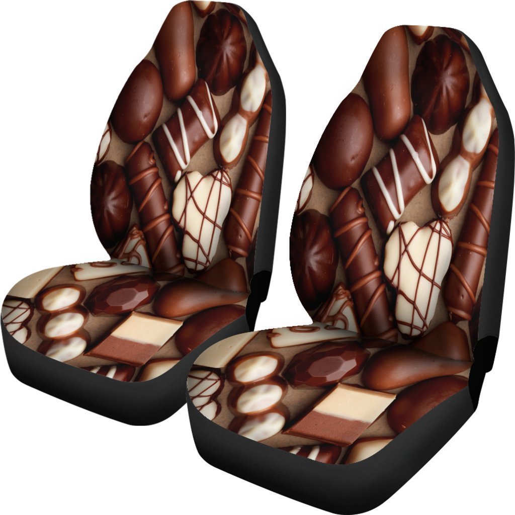 Chocolate Dessert Universal Fit Car Seat Covers