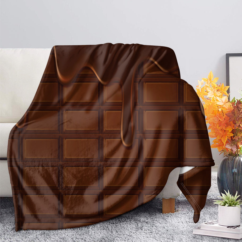 Chocolate Print Blanket