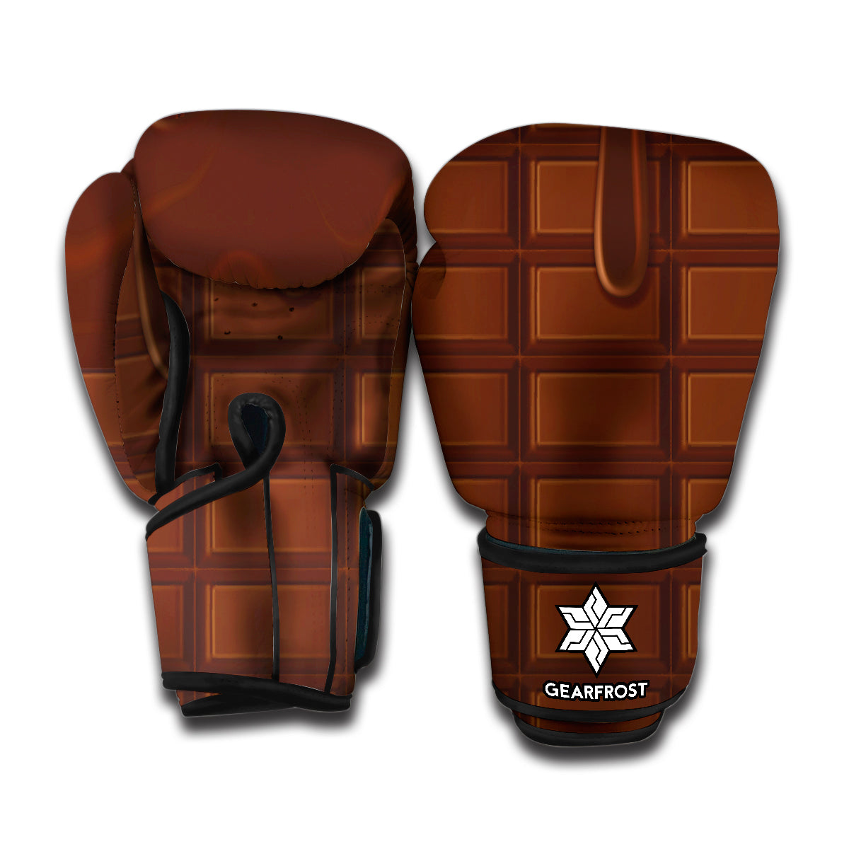 Chocolate Print Boxing Gloves