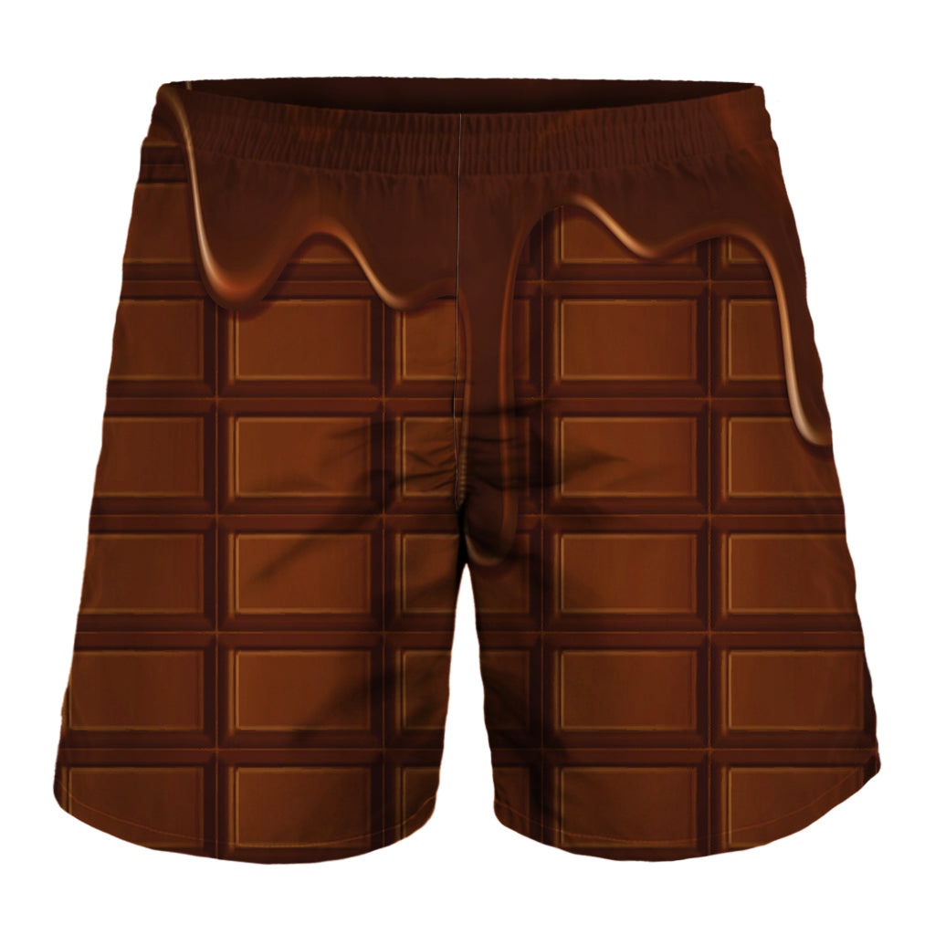 Chocolate Print Men's Shorts