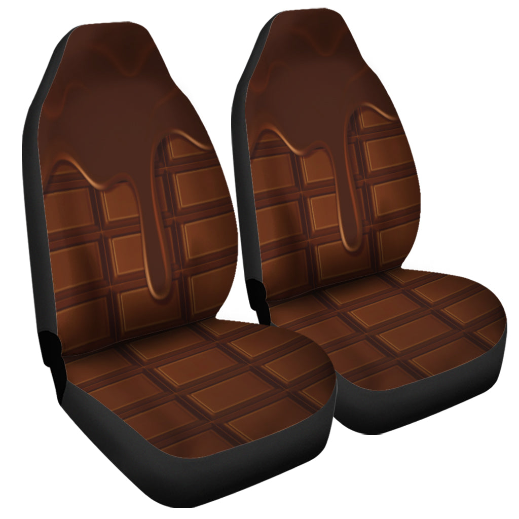 Chocolate Print Universal Fit Car Seat Covers