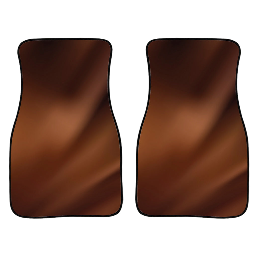 Chocolate Texture Print Front Car Floor Mats