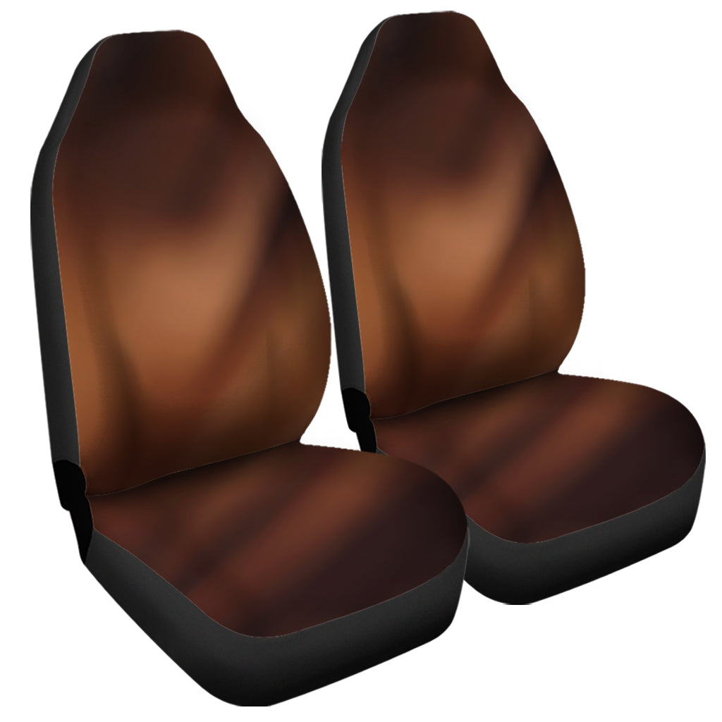 Chocolate Texture Print Universal Fit Car Seat Covers