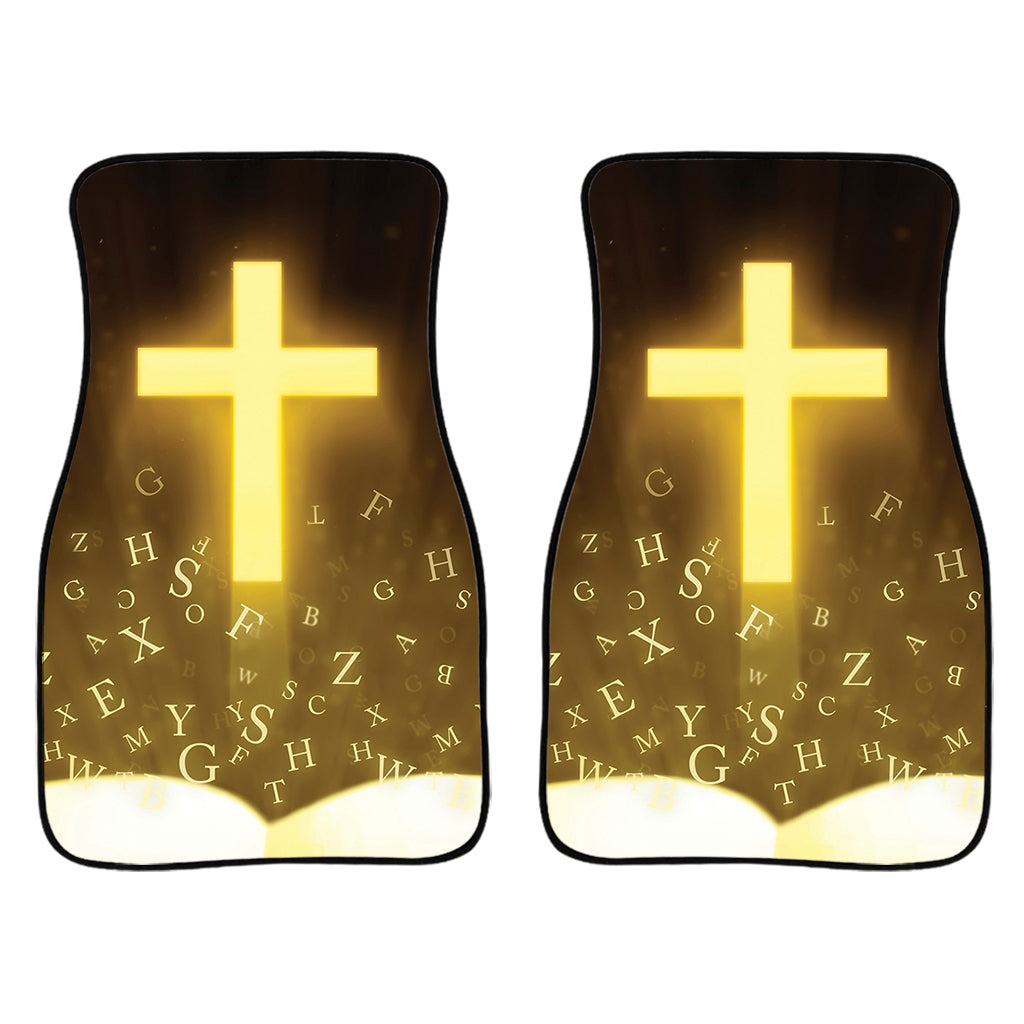 Christian Holy Bible Print Front Car Floor Mats