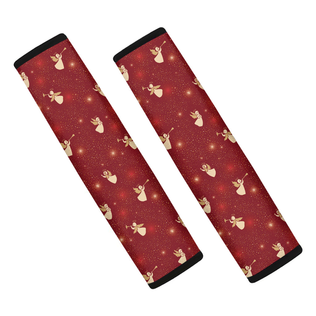 Christmas Angel Pattern Print Car Seat Belt Covers