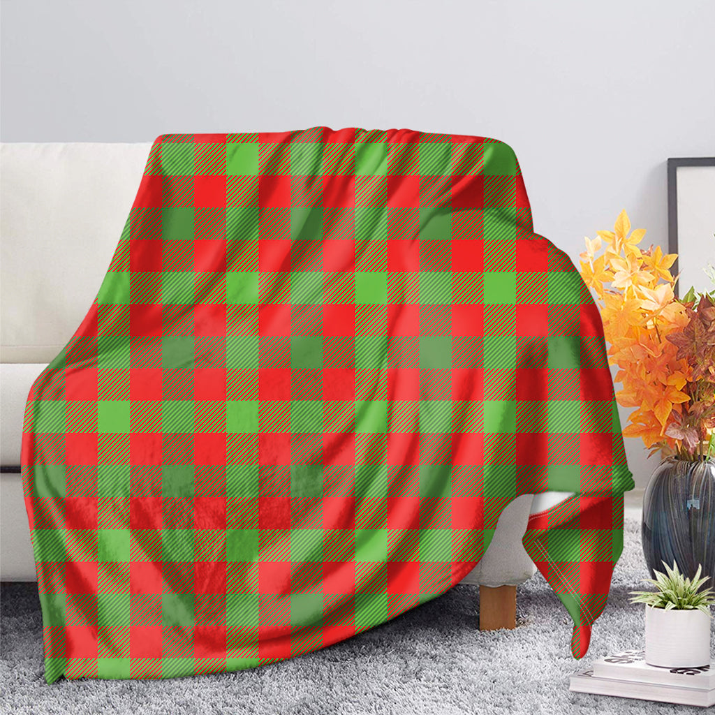 Christmas Buffalo Plaid Print Blanket