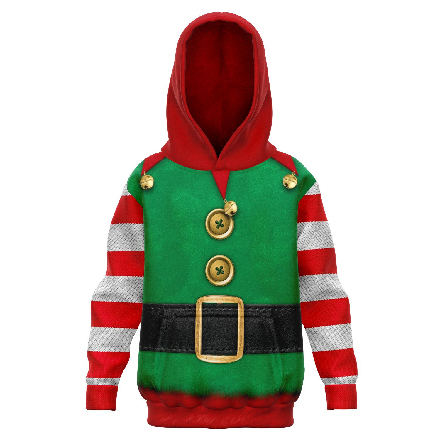 Christmas Elf Kids Hoodie