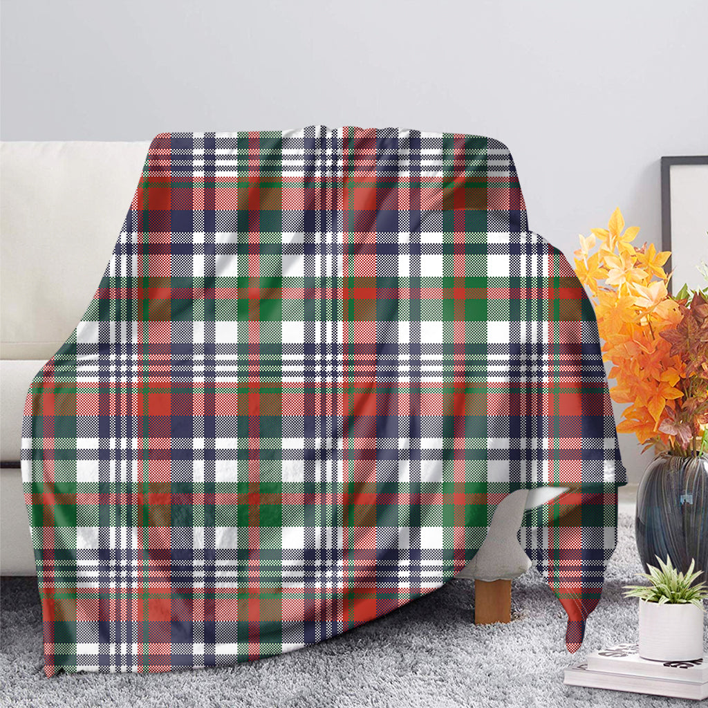 Christmas Madras Plaid Print Blanket