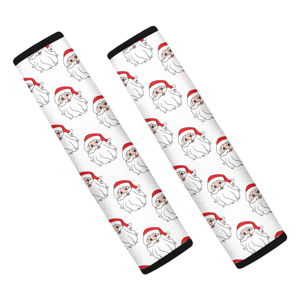 Christmas Santa Claus Pattern Print Car Seat Belt Covers