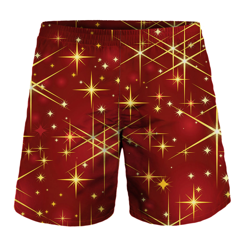 Christmas Sparkle Print Men's Shorts