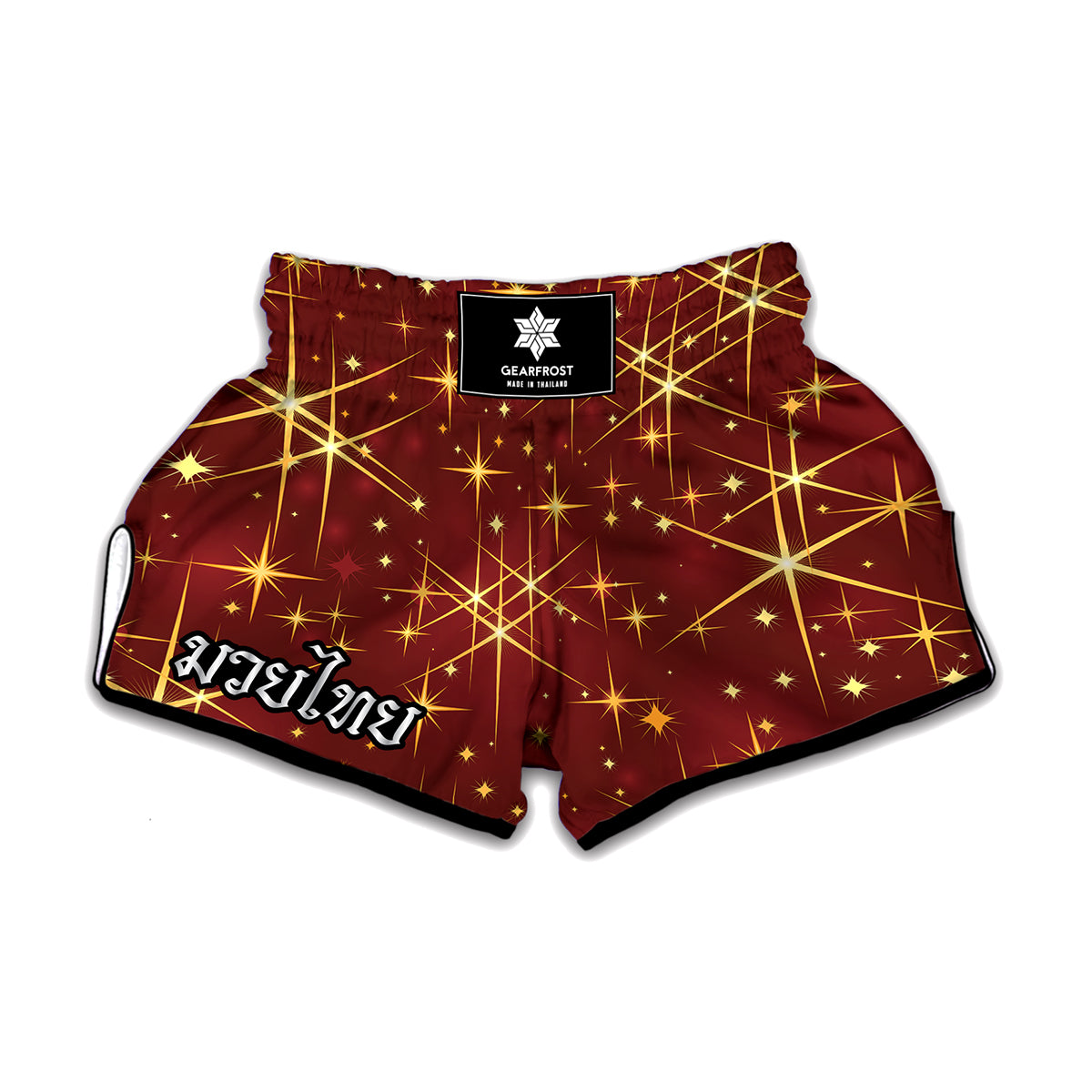 Christmas Sparkle Print Muay Thai Boxing Shorts