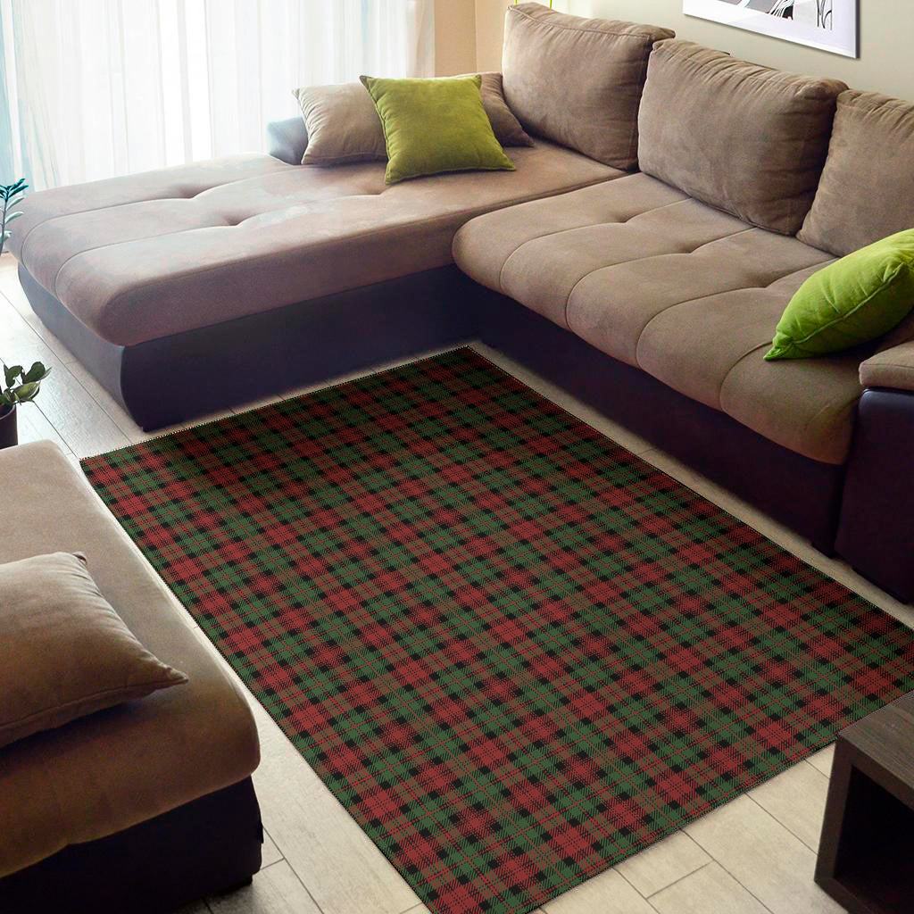 Christmas Tartan Pattern Print Area Rug