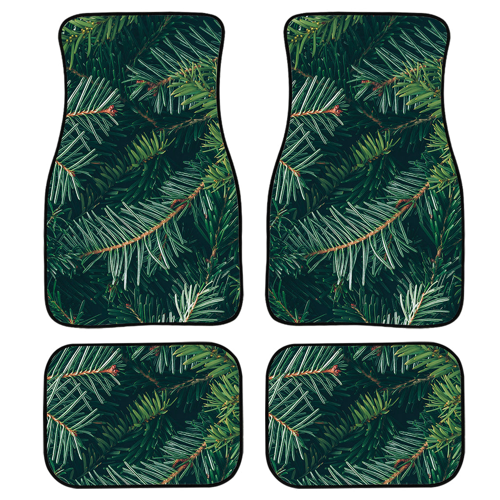 Christmas Tree Print Front and Back Car Floor Mats