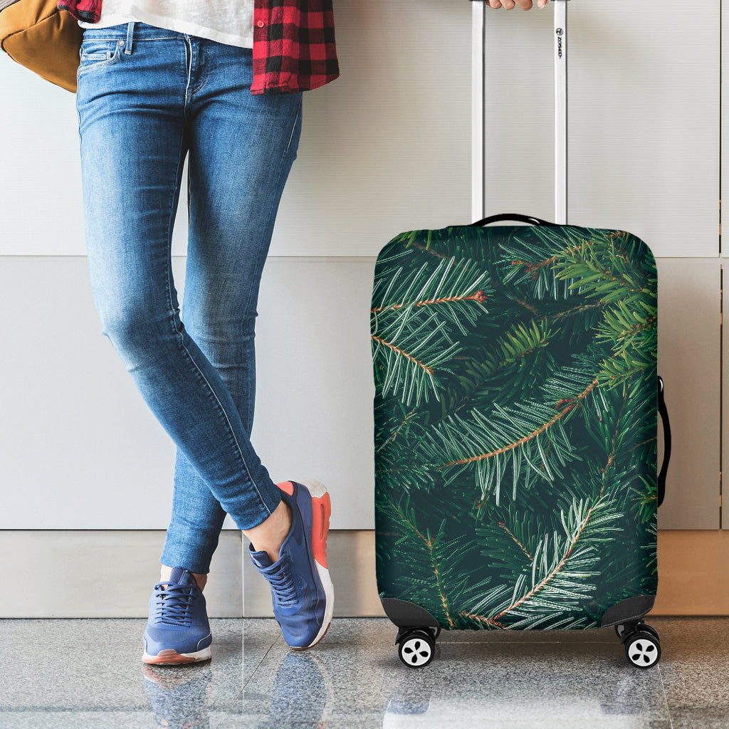 Christmas Tree Print Luggage Cover